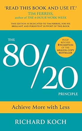 THE 80/20 PRINCIPLE BY RICHARD KOCH (NOVEL)