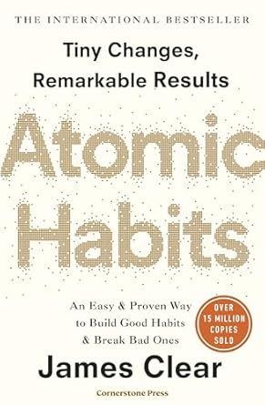 ATOMIC HABITS By (author) JAMES CLEAR (Novel)