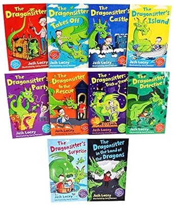 The Dragonsitter (Series) By Josh Lacey (NOVEL)