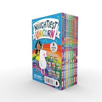 The Naughtiest Unicorn 8-Book Set Author: Pip Bird (NOVEL)