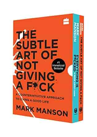THE SUBTITLE ART OF NOT GIVING A FUCK BY MARK MANSON (NOVEL)