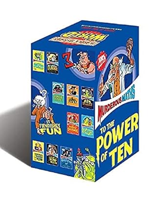 Murderous Maths: To the Power of Ten box set Author: Kjartan Poskitt Illustrator: Philip Reeve (NOVEL)