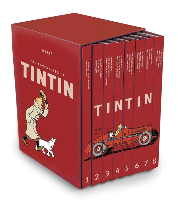 The Adventures of Tintin Boxed Set [Volumes 1-8] Author/Creator: Hergé (NOVEL)