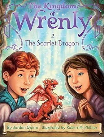 The Kingdom of Wrenly #2: The Scarlet Dragon Author: Jordan Quinn Illustrator: Robert McPhillips Series: The Kingdom of Wrenly (NOVEL)