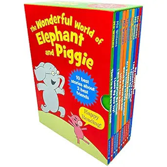 WONDERFUL WORLD OF ELEPHANT AND PIGGIE SERIES By (author) Mo Willems (NOVEL)