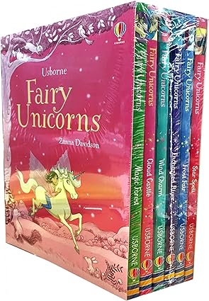 Usborne Fairy Unicorns 5-Book Collection Author: Zanna Davidson (NOVEL)