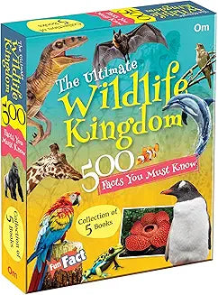 ULTIMATE WILDLIFE KINGDOM 500 FACTS By (author) OM BOOKS (NOVEL)
