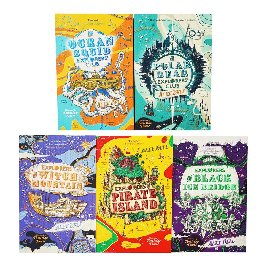 EXPLORERS ALEX BELL BOOKS By (author) Alex Bell (Novel)